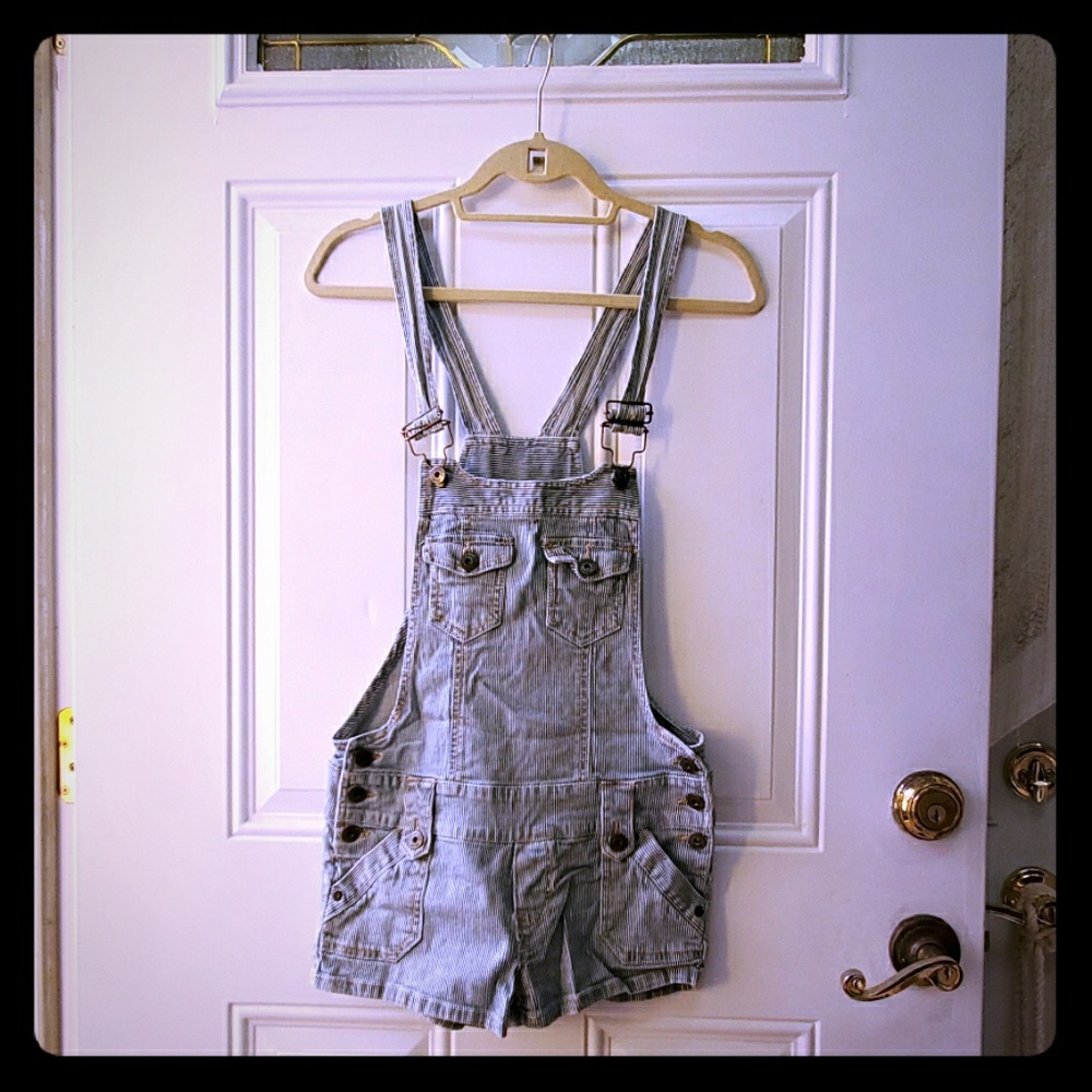 Overall Shorts